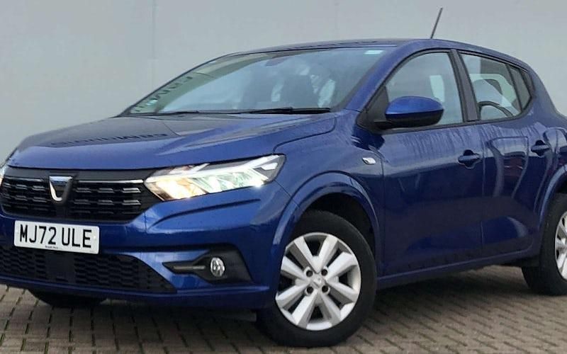Used Dacia Sandero Comfort 91 HP (66 kW) 2022 Blue Hatchback