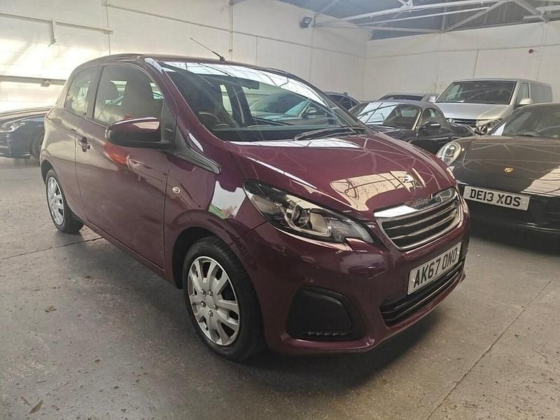 Purple Used 2017 Peugeot 108 Active Hatchback | £5,990 (Fair price) - Image 1/4
