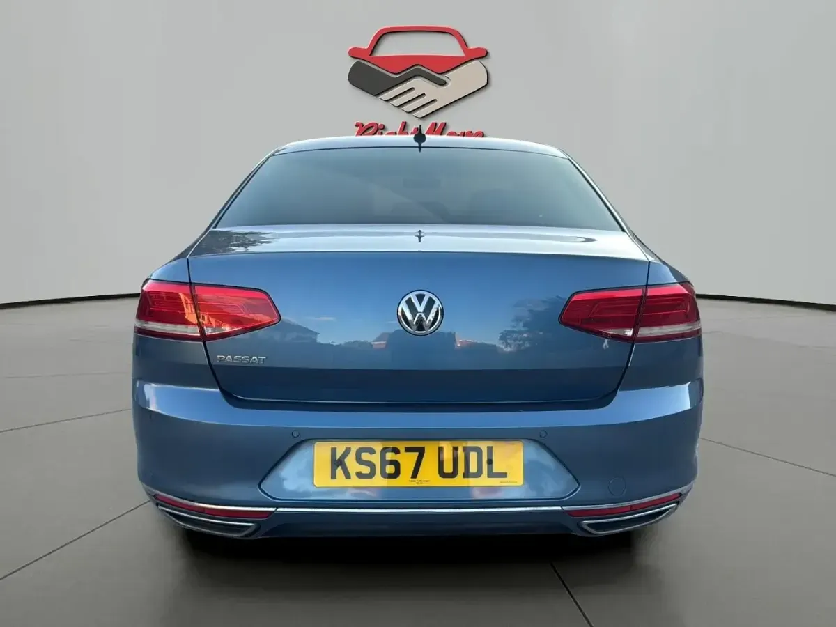 Used VW Passat R-line 2018 Blue Sedan