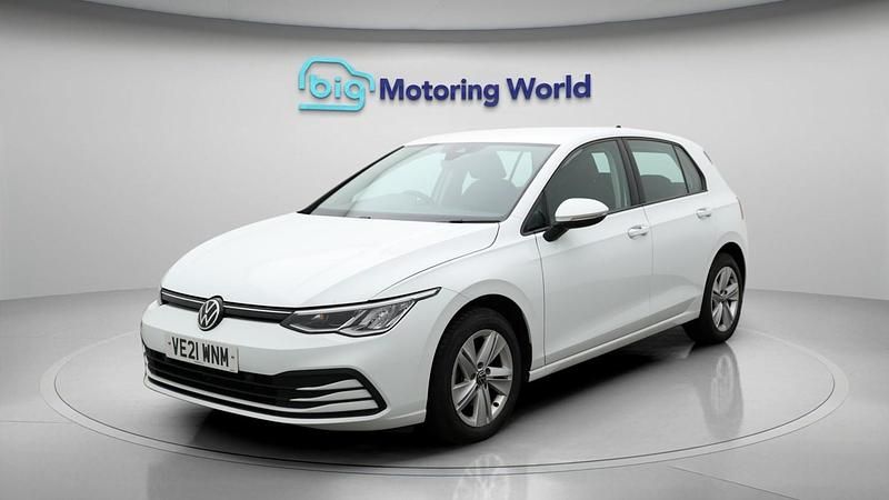Used VW Golf VII Life 2021 White Hatchback
