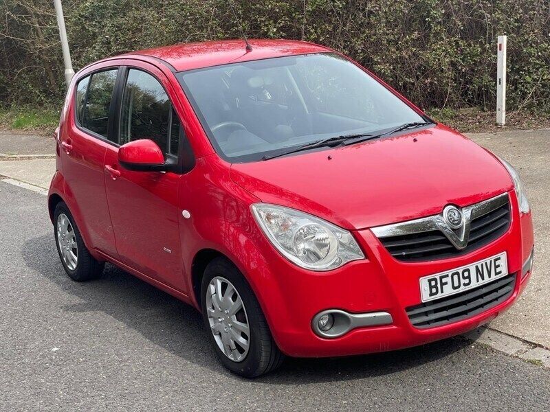 Used Vauxhall Agila Club 2009 Red MPV