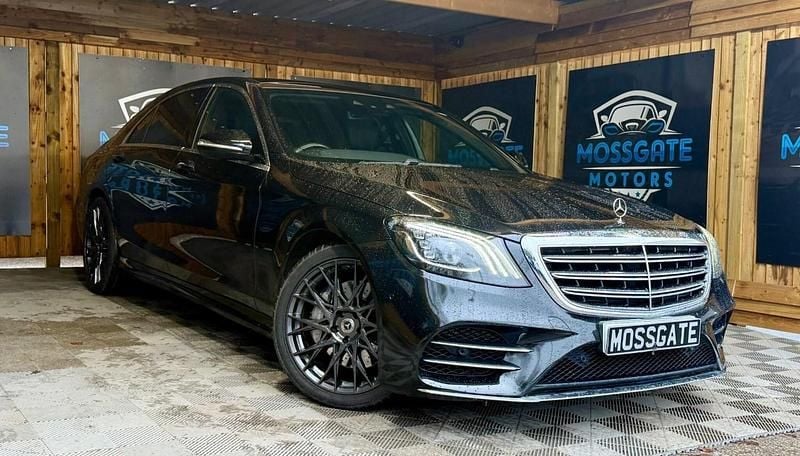 Begagnad Mercedes S350 Executive 2018 Svart Sedan