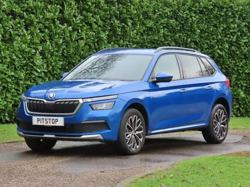 Used Skoda Kamiq SE Drive 95 HP (69 kW) 2022 Blue SUV