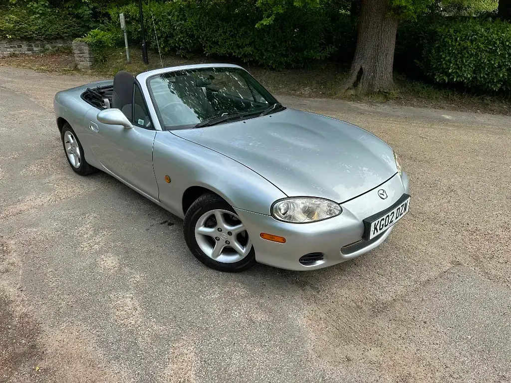 Usado Mazda MX5 2002 Prateado Cabrios