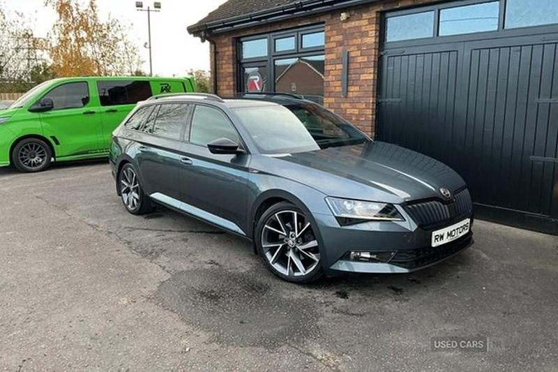Grey Used 2017 Skoda Superb SportLine Estate | £14,495 (Fair price) - Image 1/1