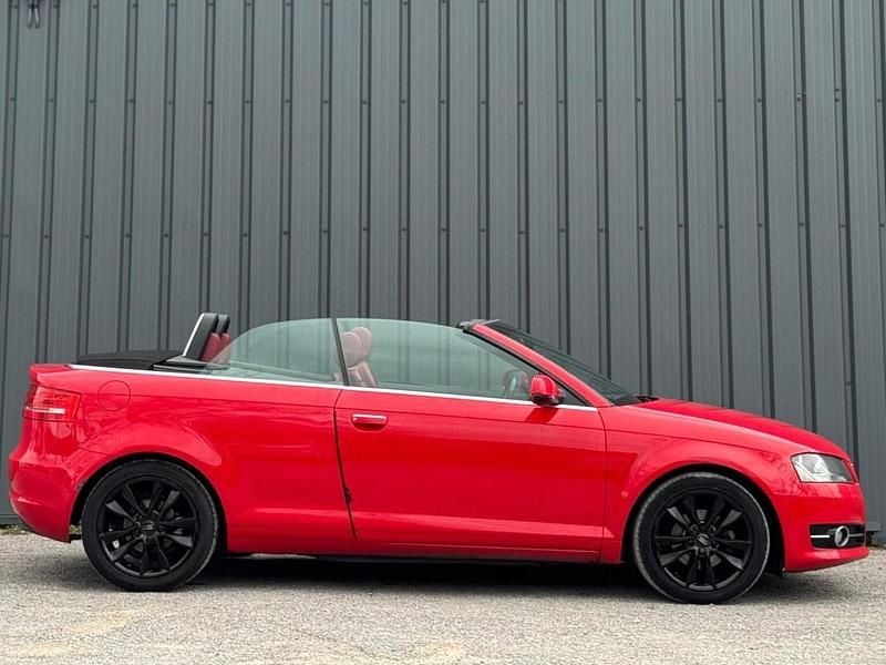 Used Audi A3 Cabriolet Sport 2013 Red Cabriolet