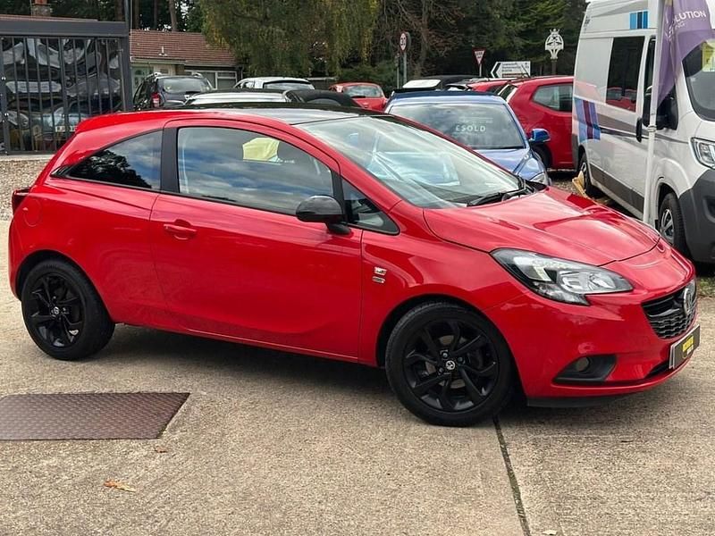 Used Vauxhall Corsa 75 HP (55 kW) 2019 Red Hatchback