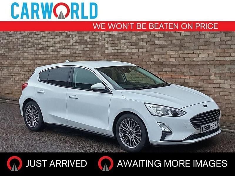 White Used 2018 Ford Focus Titanium X Hatchback | £11,199 (Fair price) - Image 1/3
