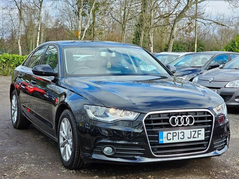 Used Audi A6 2013 Black Sedan