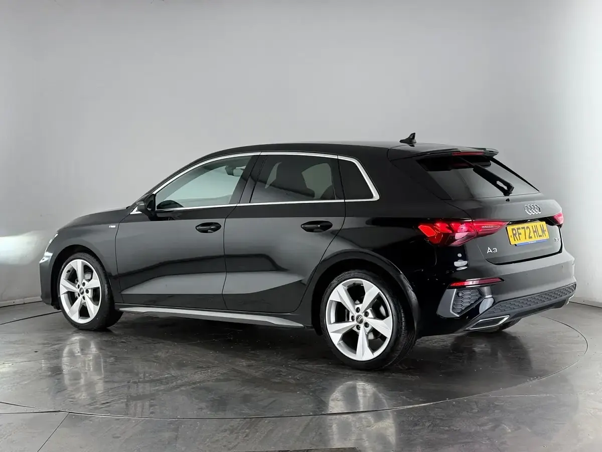 Used Audi A3 Sportback S-Line 200 HP (147 kW) 2022 Black Hatchback