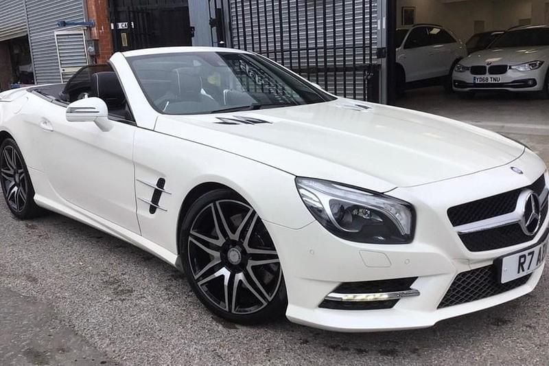 White Used 2014 Mercedes SL350 AMG Cabriolet | £15,450 (Fair price) - Image 1/1