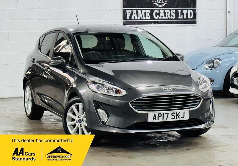 Grey Used 2017 Ford Fiesta Titanium Hatchback | £4,500 (Fair price) - Image 1/3