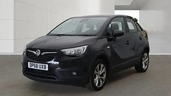 Used Vauxhall Crossland X S 110 HP (80 kW) 2019 Black SUV