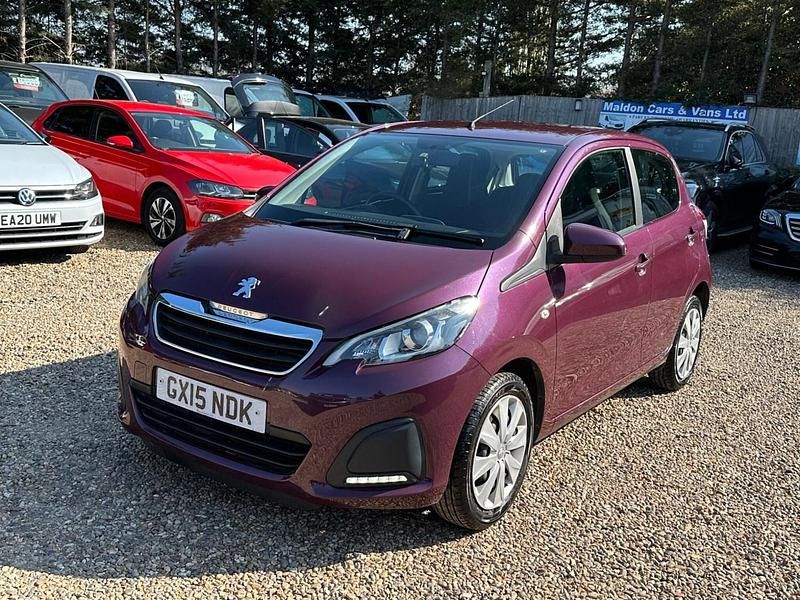 Used Peugeot 108 Active 68 HP (50 kW) 2015 Mauve/purple Hatchback