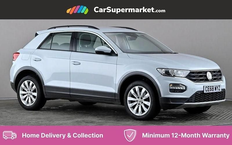Used 2021 VW T-Roc SE SUV | £12,897 (Good price) - Image 1/4