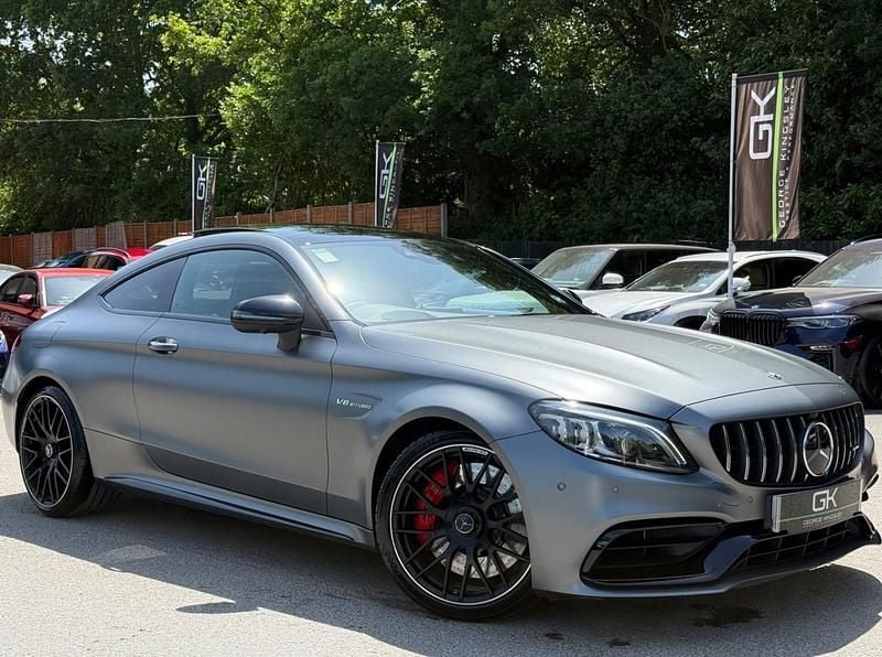 Grey Used 2021 Mercedes C63S AMG Premium Plus Coupe | £55,495 (Fair price) - Image 1/4
