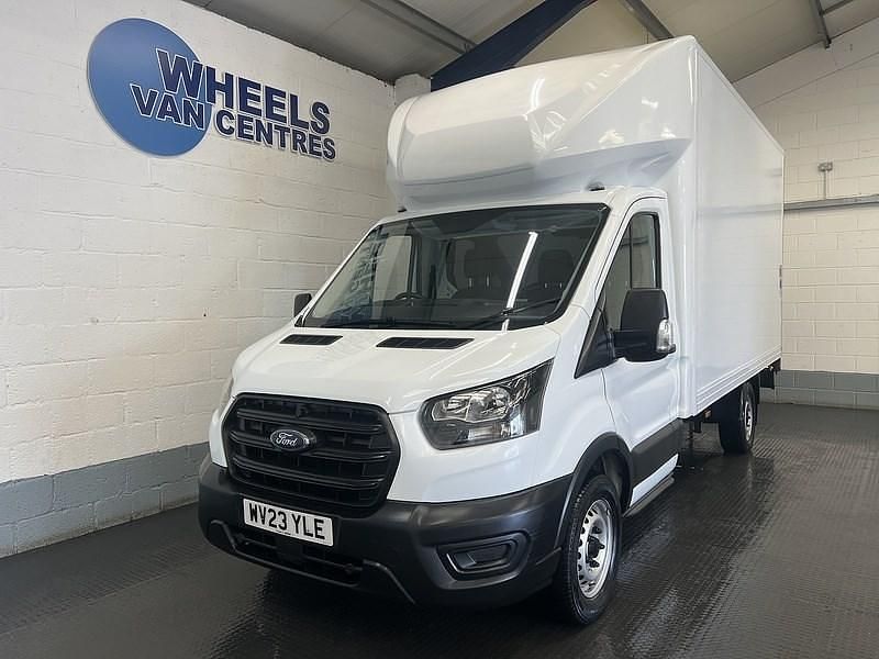 Used Ford Transit 130 HP (95 kW) 2023 White Cabriolet