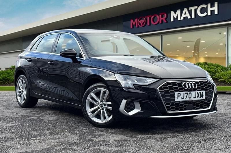 Black Used 2020 Audi A3 Sport Sedan | £14,495 (Good price) - Image 1/4