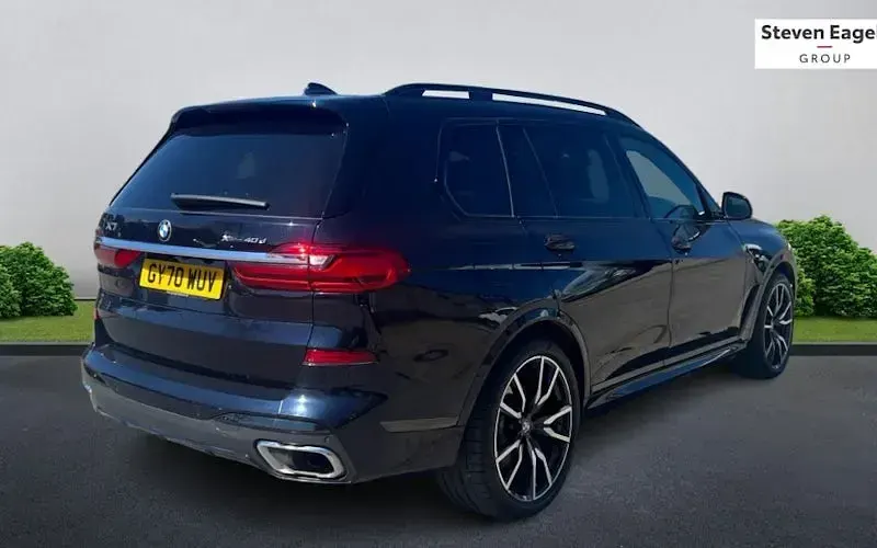 Used BMW X7 M Sport 340 HP (250 kW) 2021 Black SUV