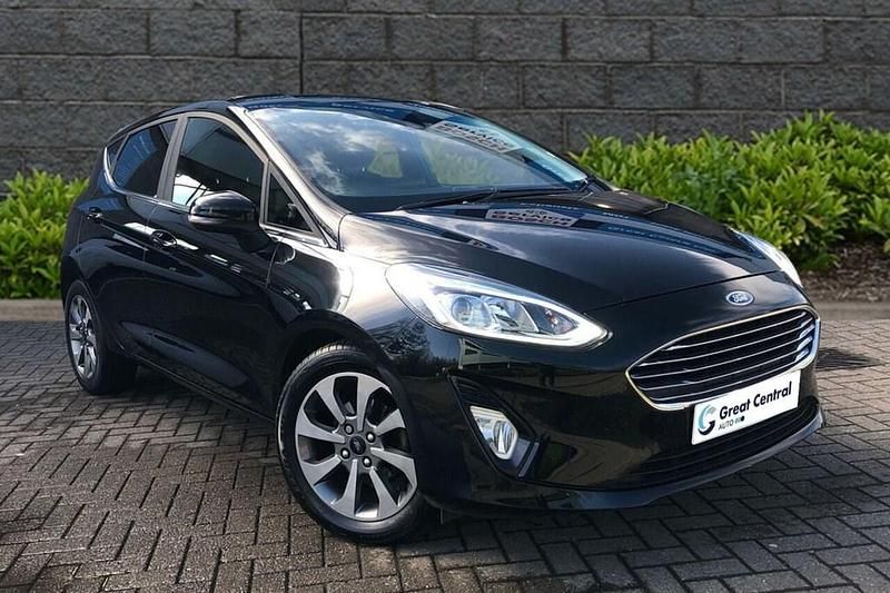 Usado Ford Fiesta Titanium 100 HP (73 kW) 2020 Preto Citadino