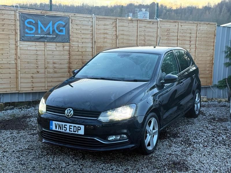 Used VW Polo SEL 2015 Black Hatchback