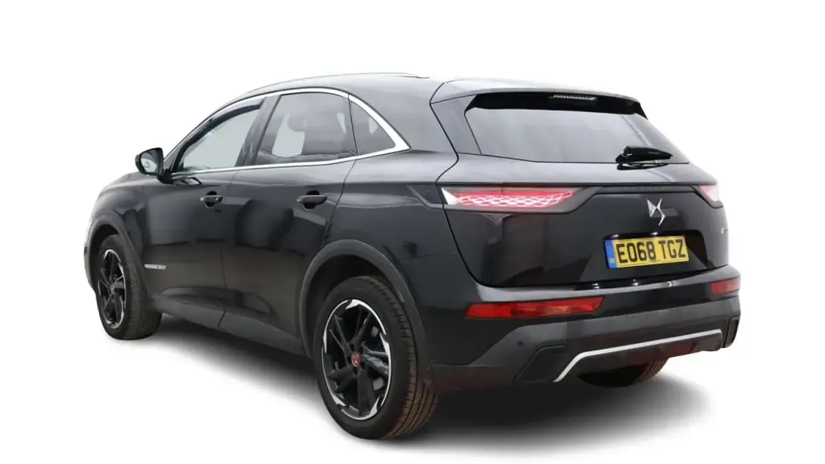 Used DS Automobiles DS7 Crossback Performance 130 HP (95 kW) 2018 Black SUV