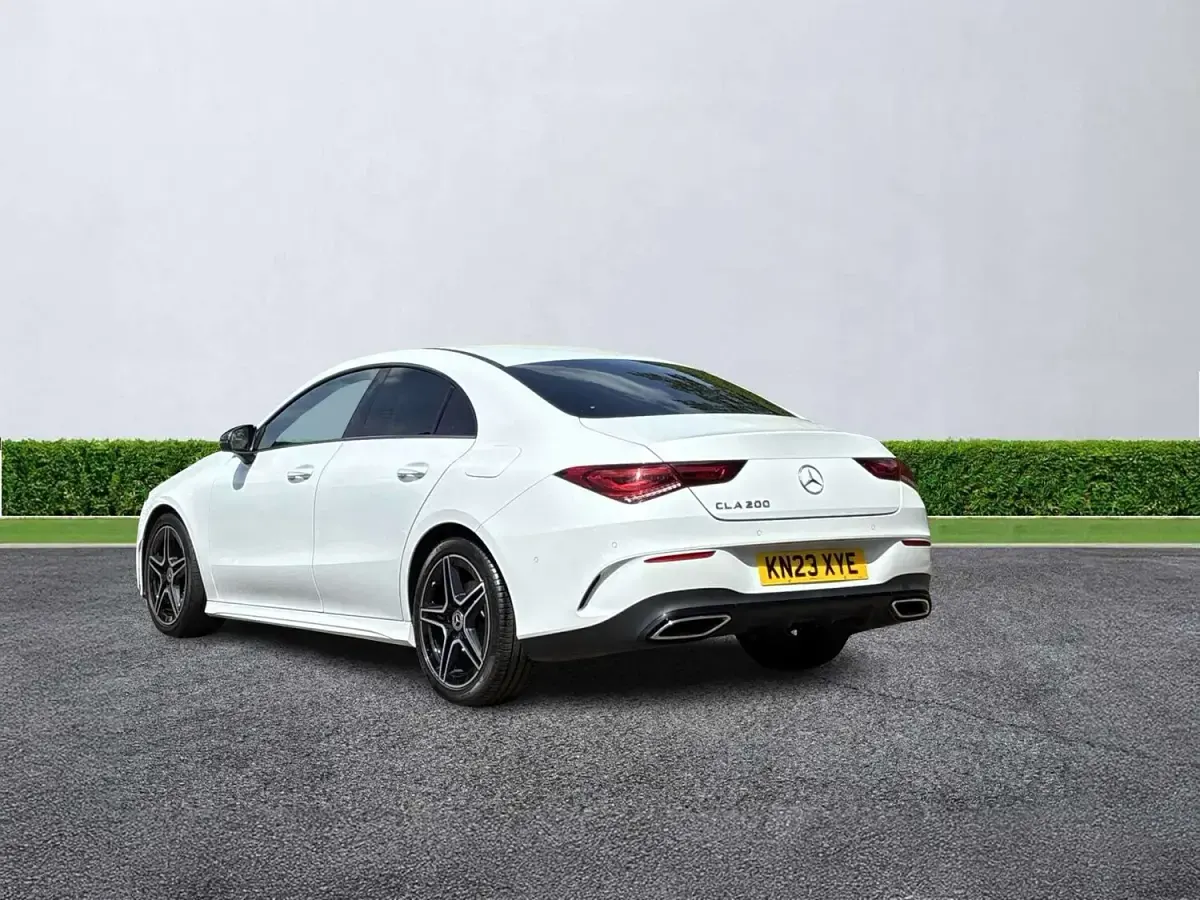 Used Mercedes CLA200 Executive 2023 White Coupe