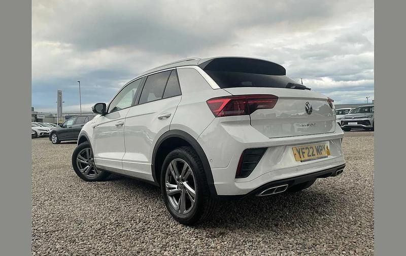 Used VW T-Roc R-line 150 HP (110 kW) 2022 White SUV