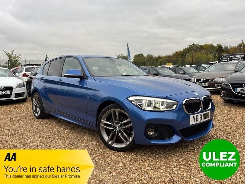 Blue Used 2018 BMW 118 M Sport Hatchback | £11,999 (Fair price) - Image 1/4