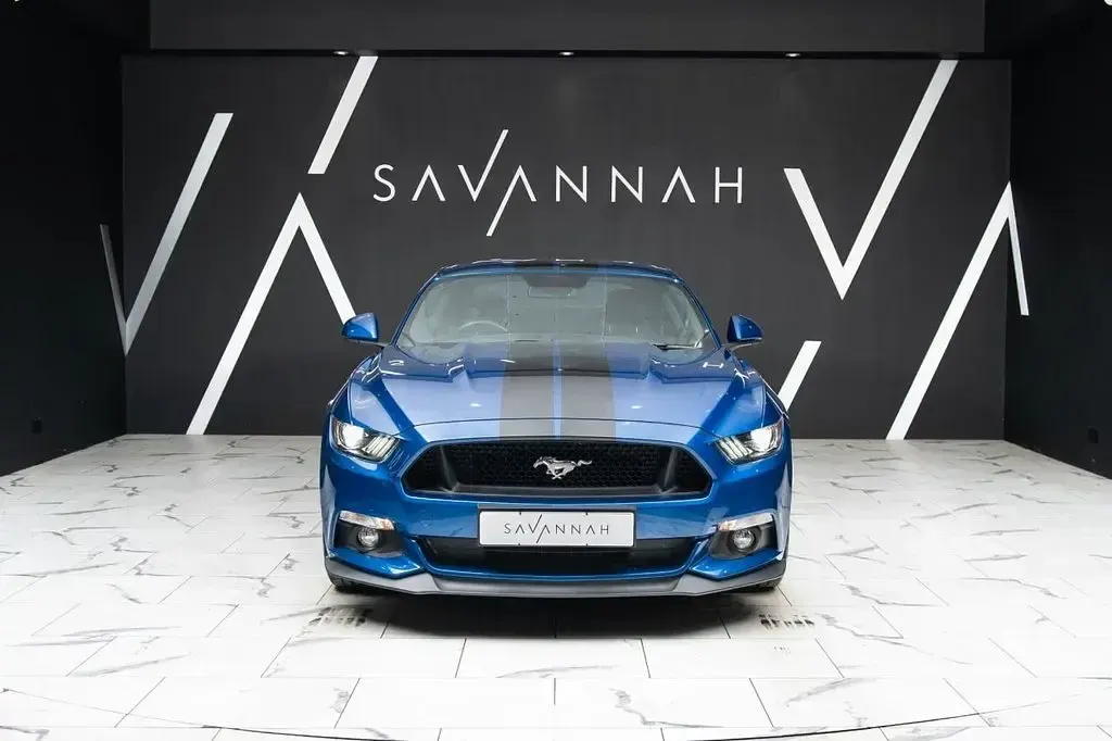 Used Ford Mustang GT Fastback 416 HP (305 kW) 2018 Blue Coupe