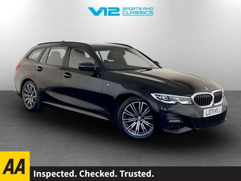 Used BMW 320e M Sport 190 HP (139 kW) 2022 Black Estate