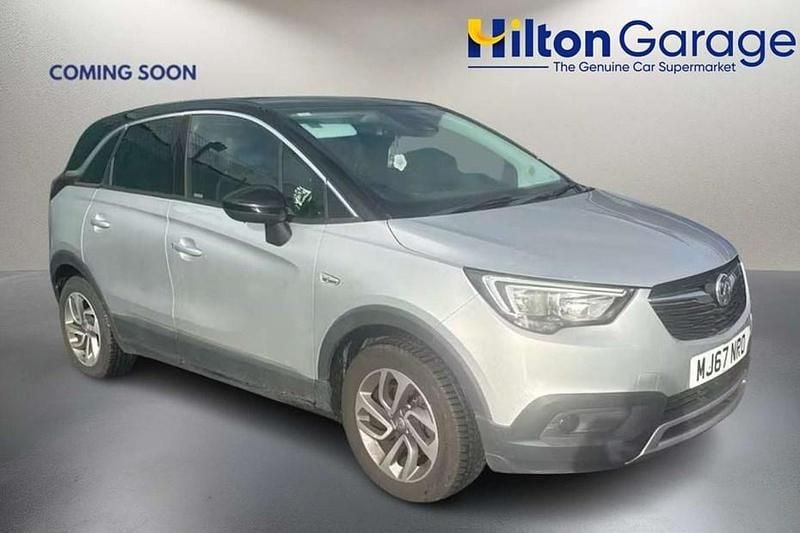 Used Vauxhall Crossland X S 120 HP (88 kW) 2018 Silver SUV
