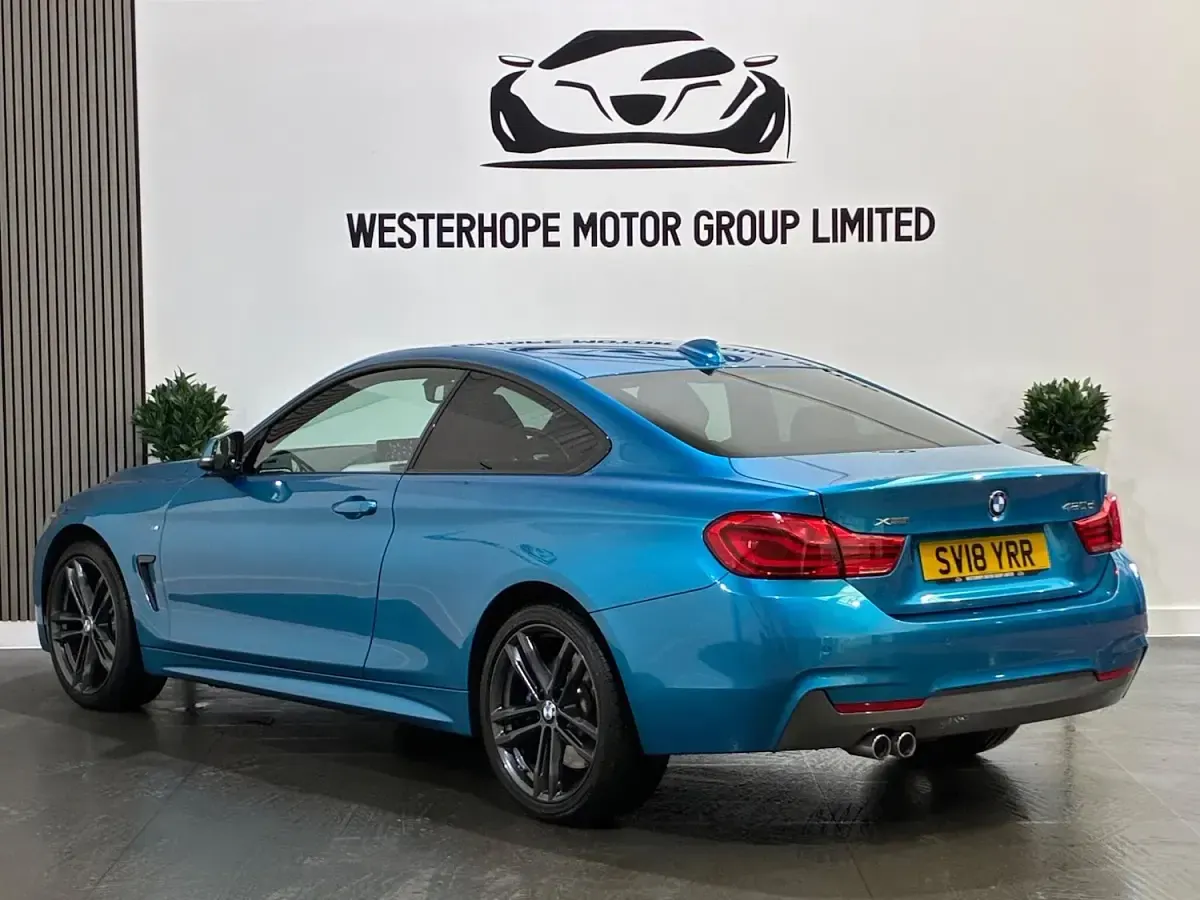 Used BMW 420 M Sport 2018 Blue Coupe