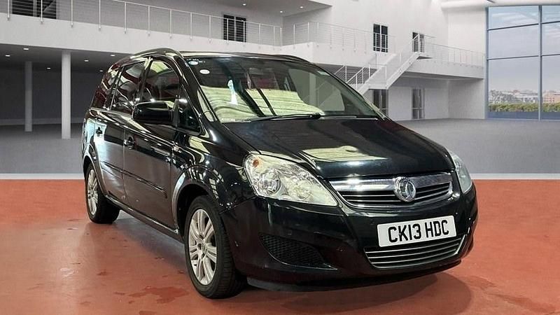 Black Used 2013 Vauxhall Zafira MPV | £1,495 (Good price) - Image 1/4