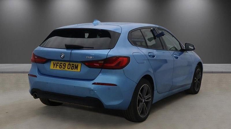 Used BMW M140 Sport Line 140 HP (102 kW) 2019 Blue Hatchback