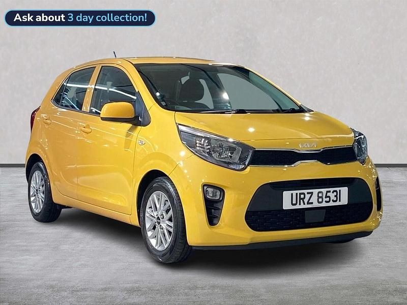 Yellow Used 2023 Kia Picanto Hatchback | £11,990 (Good price) - Image 1/4
