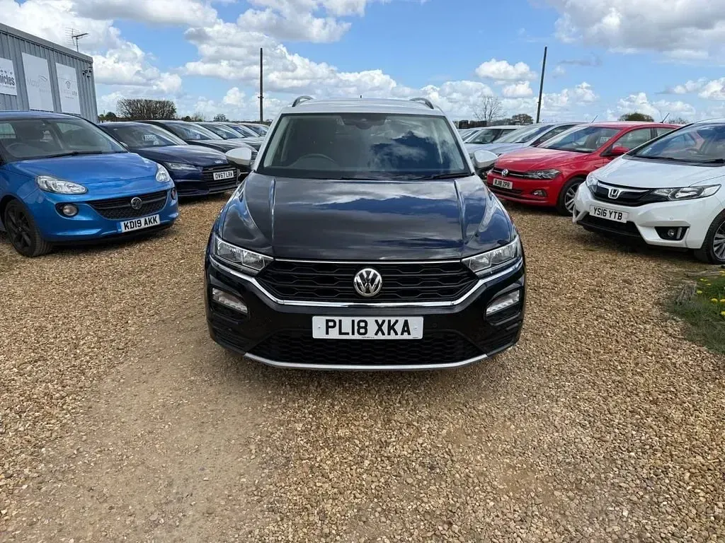 Begagnad VW T-Roc Design 115 HK (84 kW) 2018 Svart SUV
