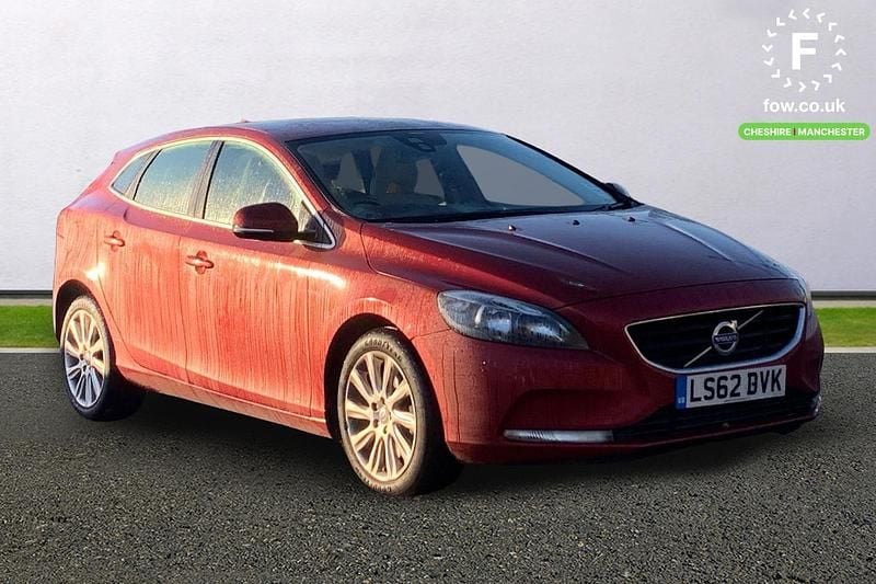 Red Used 2013 Volvo V40 Performance Hatchback | £9,199 (Fair price) - Image 1/3