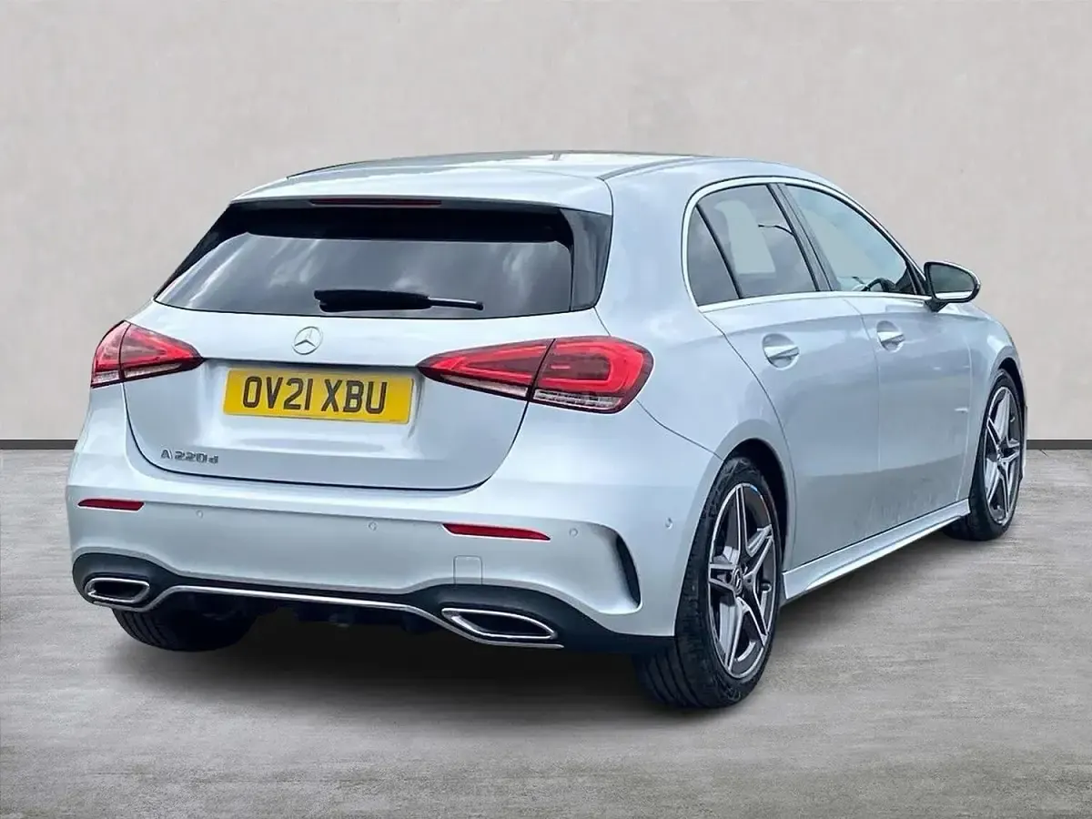 Used Mercedes A220 Executive 190 HP (139 kW) 2021 Silver Hatchback