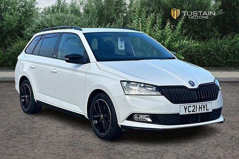 Candy white Used 2021 Skoda Fabia Monte Carlo Estate | £14,799 (Fair price) - Image 1/4