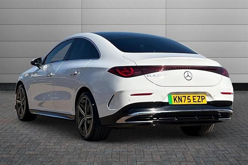 Used Mercedes CLA 250+ AMG line 200 kW (272 HP) 2025 White Sedan