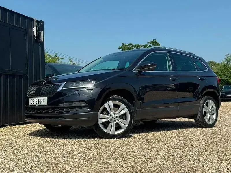 Used Skoda Karoq SE L 115 HP (84 kW) 2018 Black SUV