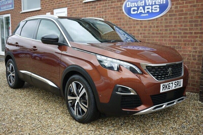 Bronze Used 2018 Peugeot 3008 GT-line SUV | £10,490 (Fair price) - Image 1/3
