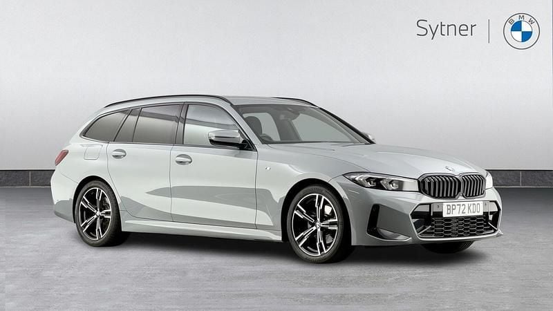 Grey Used 2023 BMW 320 M Sport Estate | £29,500 (Fair price) - Image 1/4