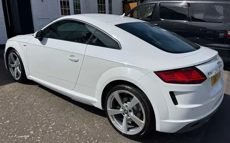 Used Audi TT S-Line 245 HP (180 kW) 2019 White Coupe