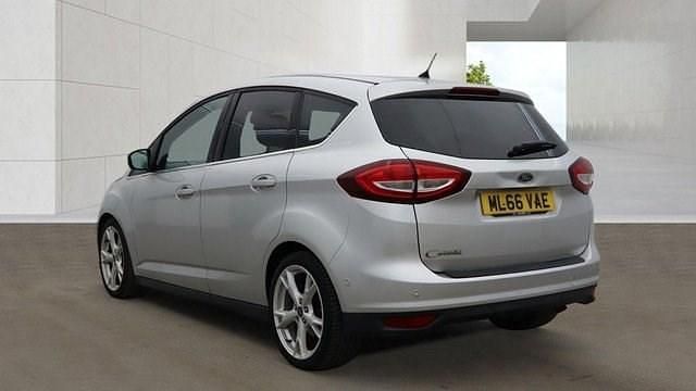 Second-hand Ford C-MAX Titanium 150 CP (110 kW) 2016 Argintiu Monovolum
