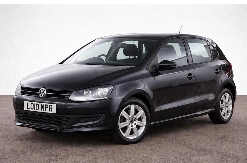 Used VW Polo SE 85 HP (62 kW) 2010 Black Hatchback