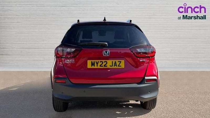 Used Honda Jazz Hybrid 109 HP (80 kW) 2022 Red Hatchback