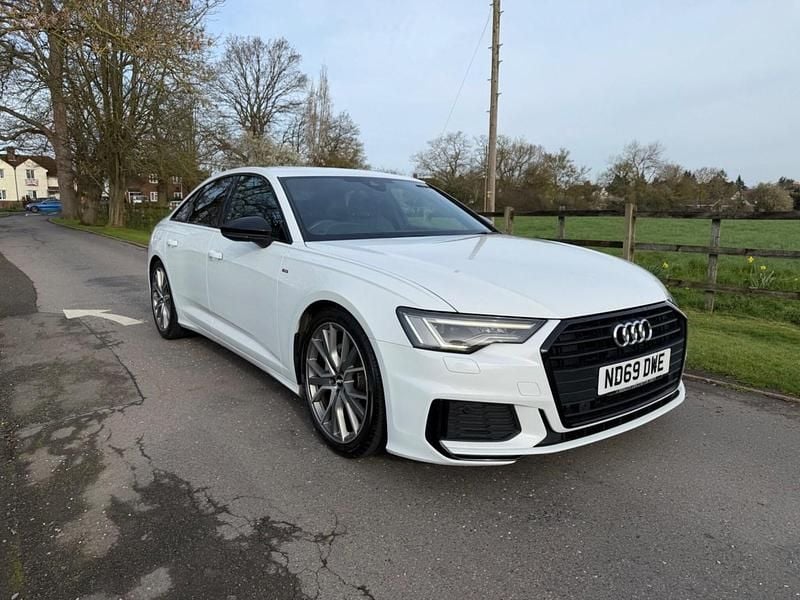 Used Audi A6 Black Edition 204 HP (150 kW) 2020 White Sedan
