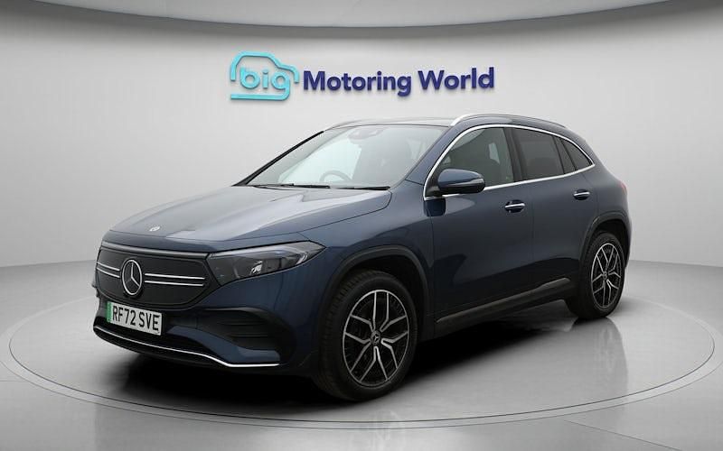 Used Mercedes EQA250+ AMG line 139 kW (190 HP) 2023 Blue SUV